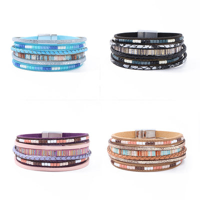 Multi-layer Leather Bracelet