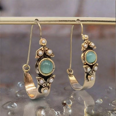 Fashion Retro Ethnic Style Pendant Earrings