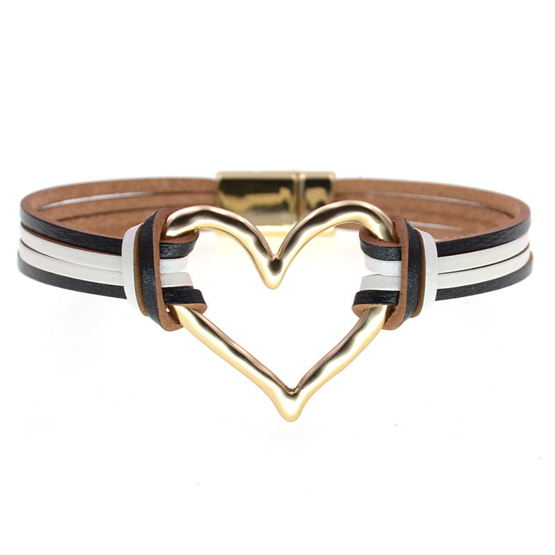 Large Heart-shaped  Bracelet