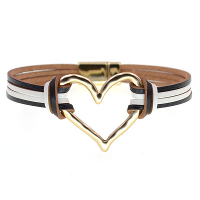 Large Heart-shaped  Bracelet