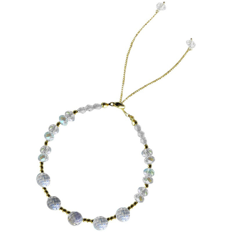 Sparkling Sweet  Crystal Adjustable Bracelet