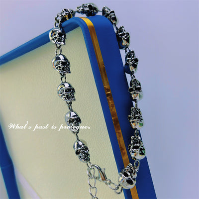 Halloween Skull Metal Trend And Charm Bracele