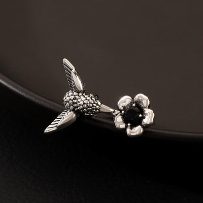 Smart Bird Flower Open Ring