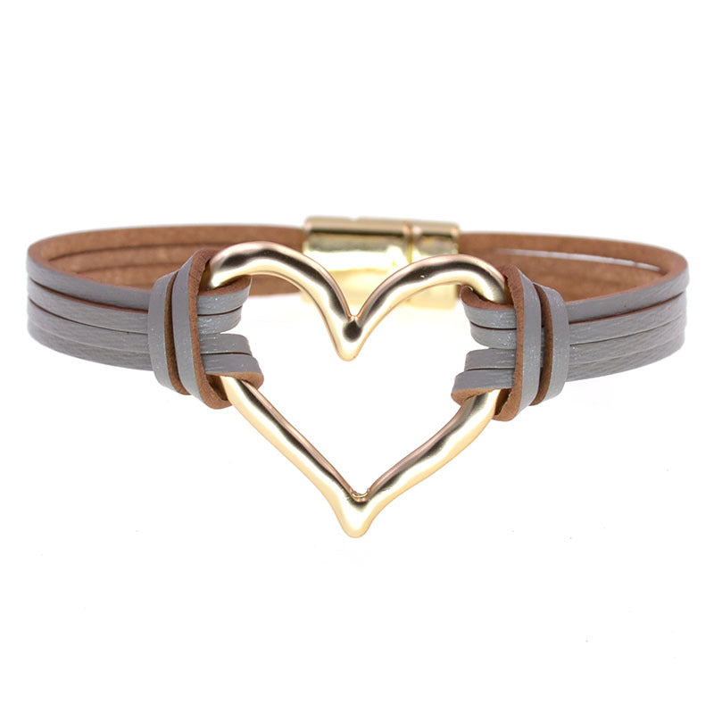 Large Heart-shaped  Bracelet