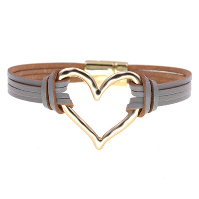 Large Heart-shaped  Bracelet