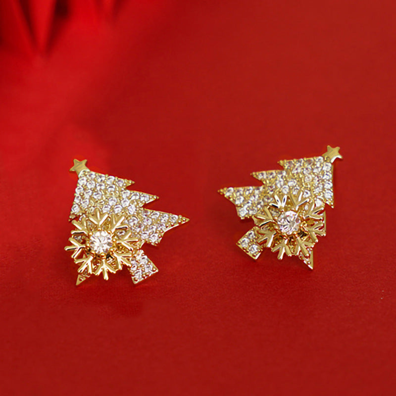 Christmas Tree Earrings