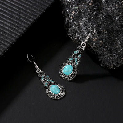 Set Clecs Cristal Turquesa Vintage