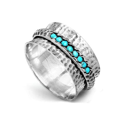 🔥Last Day 49% OFF🎁Turquoise Spinner Ring