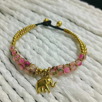 Retro Animal Handmade Woven Turquoise Bracelet
