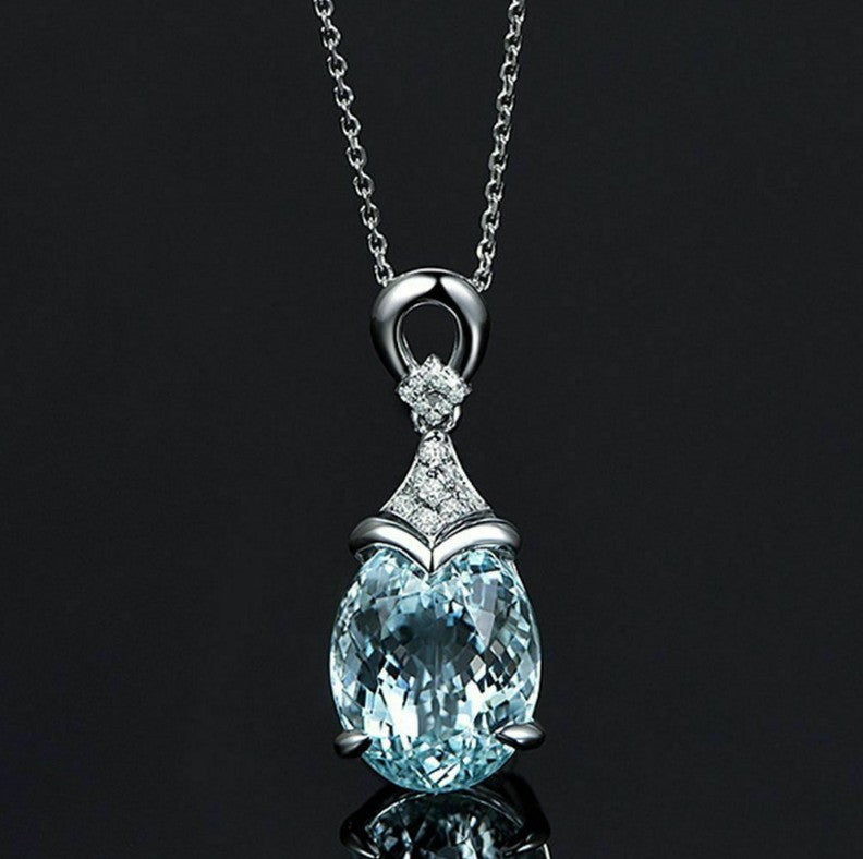Carat Aquamarine Pendant