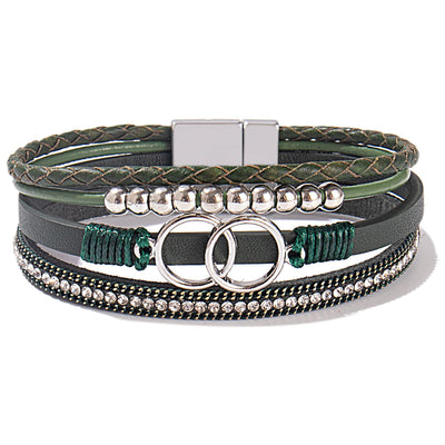 Woven Leather Bracelet