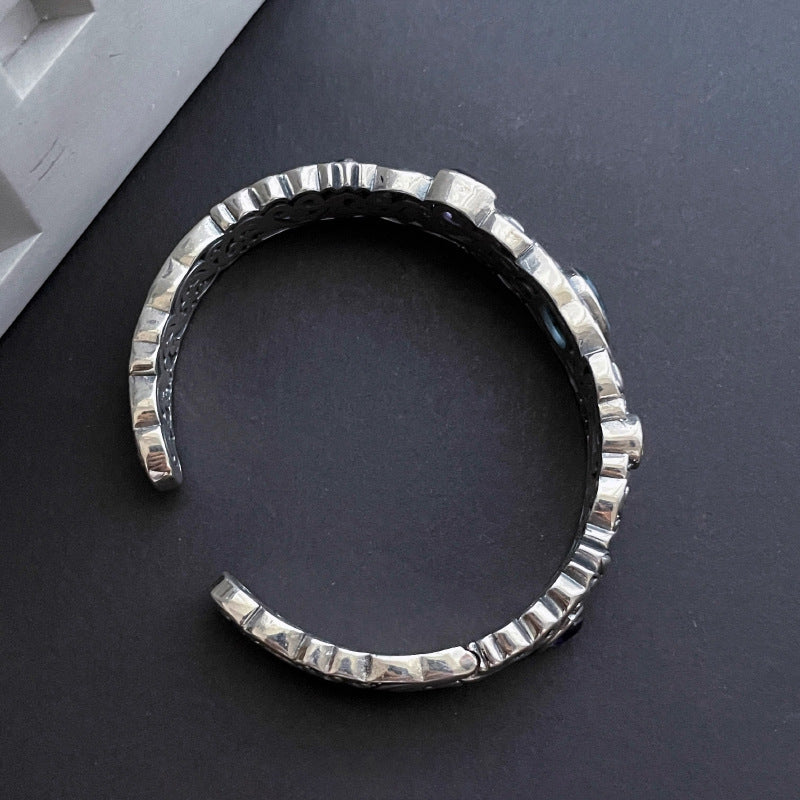 Hollow carved bracelet