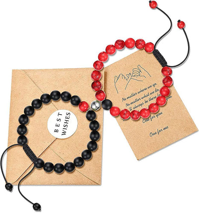 Colorful Stone Weaving Bracelet Couple Bracelet