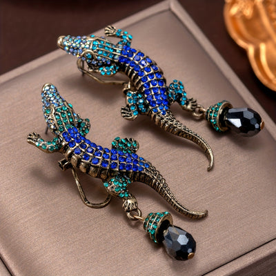 Cerddoriaeth Cynnar-Inspired Crocodiliau Tassel Clustiau