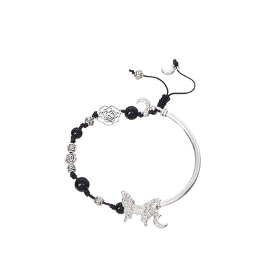 Vintage Butterfly Diamond Bracelet