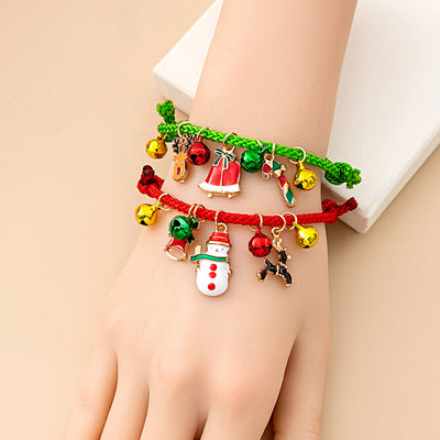 Christmas Deer Bell Bracelet