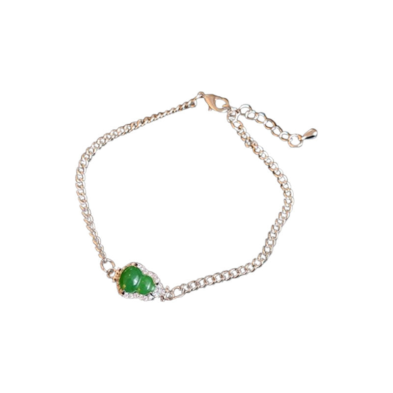 Zircon Resin Gourd Bracelet