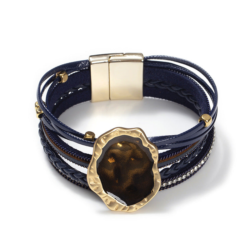 Magic Mirror Accessories Leather Bracelets