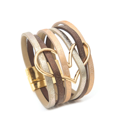 Colorful Multi-layer Leather Bracelets
