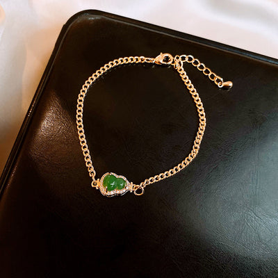 Zircon Resin Gourd Bracelet