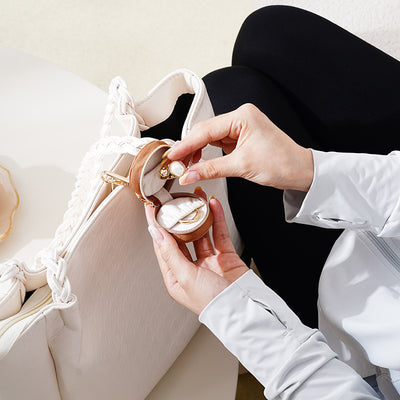 Portable Mini Jewelry Storage Box