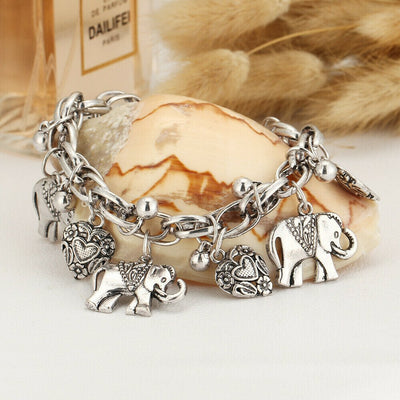 🎉💖Gwneuthurwyd gan ddwylo-Ganrif Elefant Ffon Fawd 💖🎁