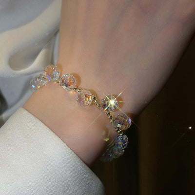 Sparkling Sweet  Crystal Adjustable Bracelet