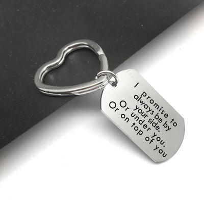 💓2024 Valentine's Day Early Sale🎁 I Promise Keychain