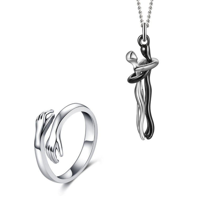 LAST DAY 49% OFF⇝💓 Hug Necklace (With A free Hug Ring)