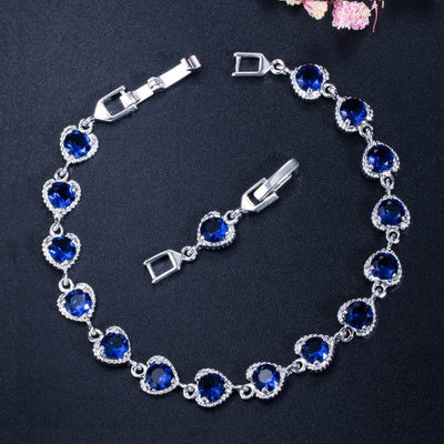 Heart  Zircon Bracelet