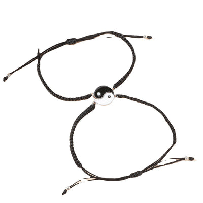 Tai Chi Woven Hand Woven Rope Couple Bracelet