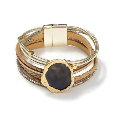 Magic Mirror Accessories Leather Bracelets