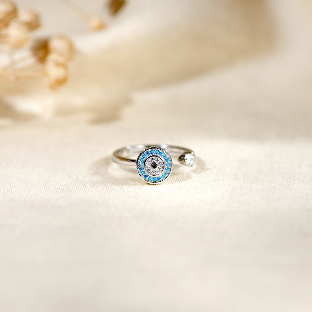 🔥2024-New Year Hot Sale 48% Off💓- Evil Eye Fidget Ring