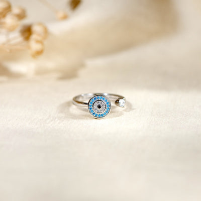 🔥2024-New Year Hot Sale 48% Off💓- Evil Eye Fidget Ring