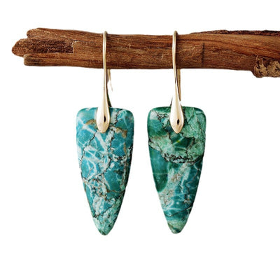 Vintage Natural Stone Earrings