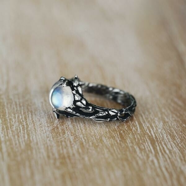 🔥🔥Last Day 49% OFF🎁CELESTIAL MOONSTONE RING "LUNA"