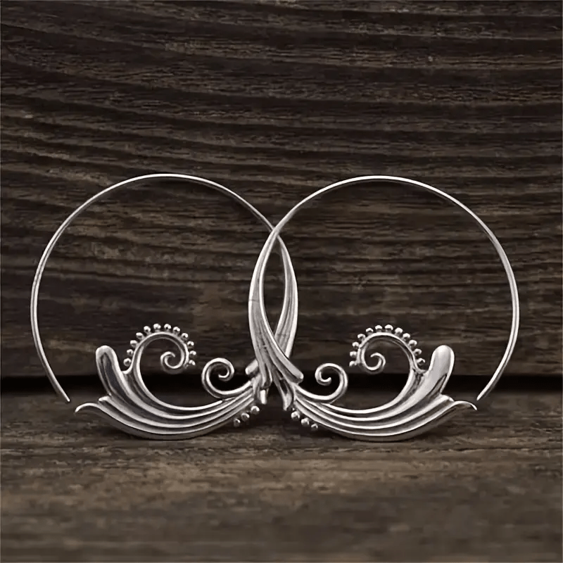 Bohemian Vintage Wave Earrings