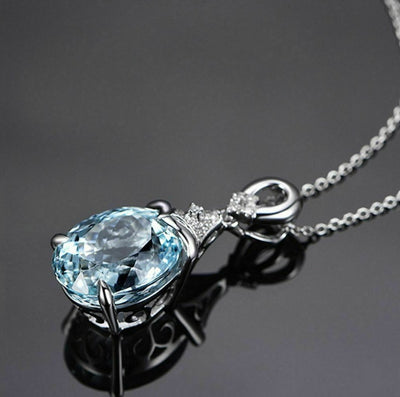 Carat Aquamarine Pendant