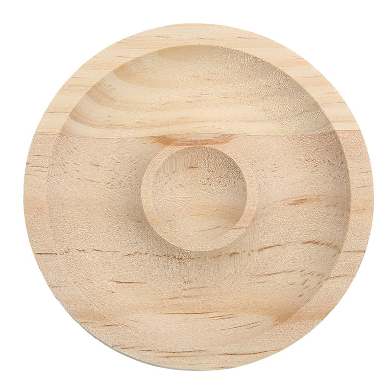 Pine Wood Color Bracelet Display Plate