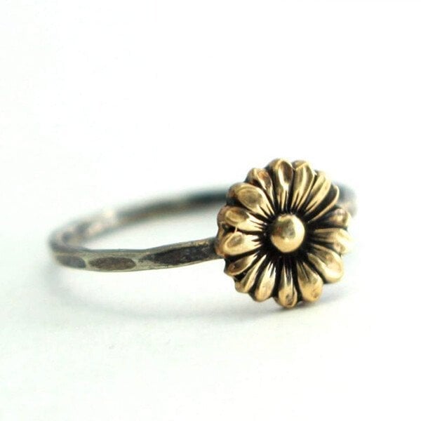 🔥Last Day 49% OFF🎁Gold Sunflower Ring