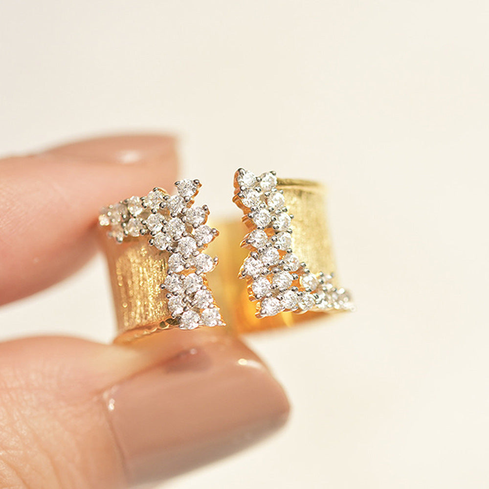 Open Zircon Ring