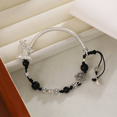 Vintage Butterfly Diamond Bracelet