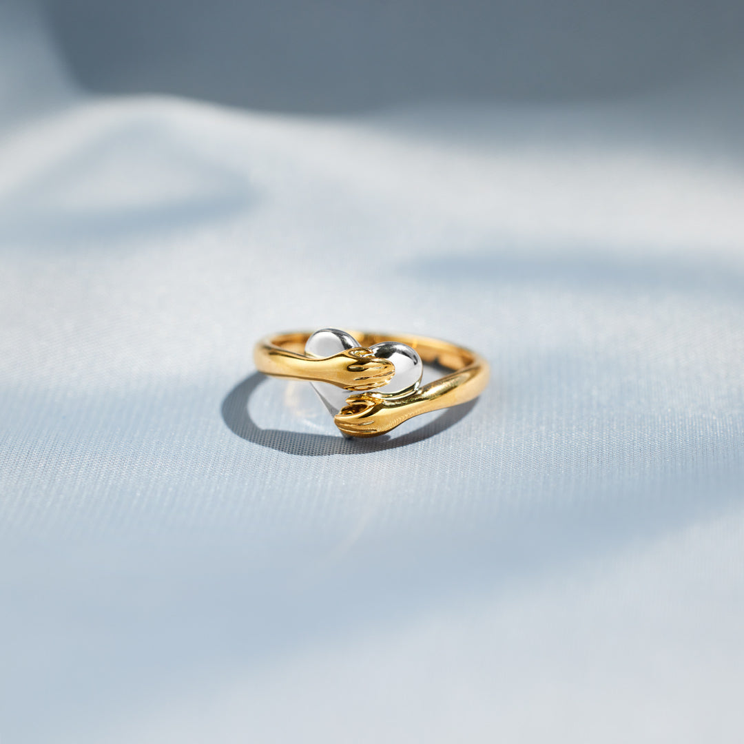 🔥 50% OFF FOR 2nd Item 🎁Feel My Love Hug Heart Ring