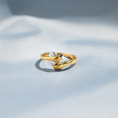 🔥 50% OFF FOR 2nd Item 🎁Feel My Love Hug Heart Ring