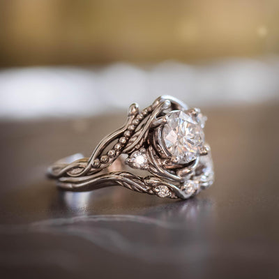 Nature Inspired Engagement Ring