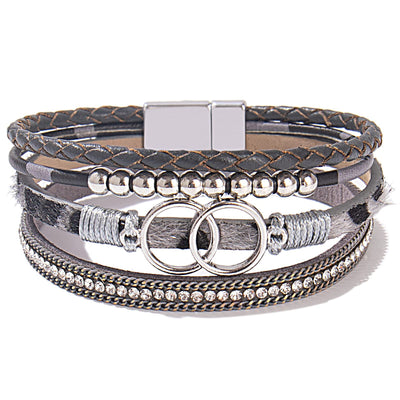 Woven Leather Bracelet