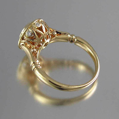 14k Gold Diamond Ring