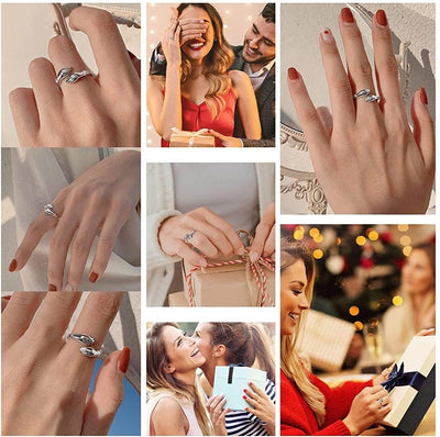 💓2025 Mother's Day Early Sale🎁 Hug Ring (with gift box)