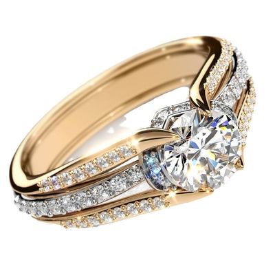 Vintage Arch Bridge Ring