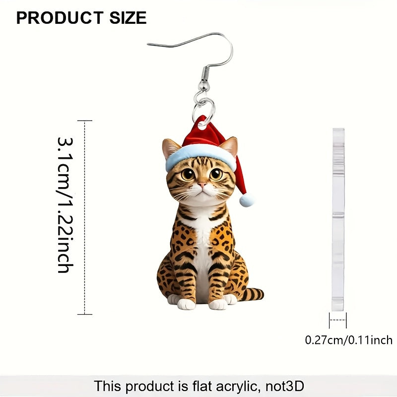 Gwisg Nadolig Cynhyrchu Cartŵn Clustiau Ocelot